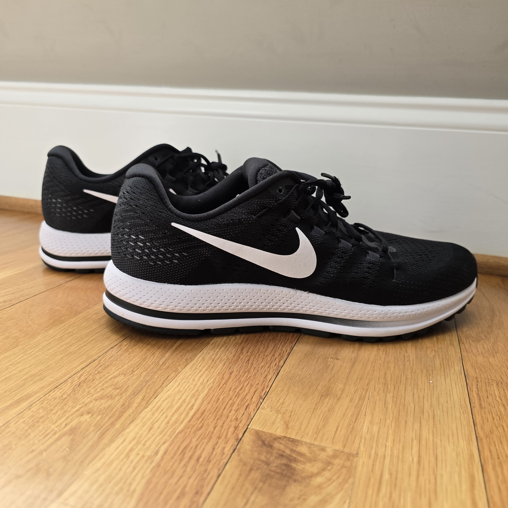 Nike Air Zoom Vomero 12 | Black White | Men's Size 11.5 - Picture 4 of 7